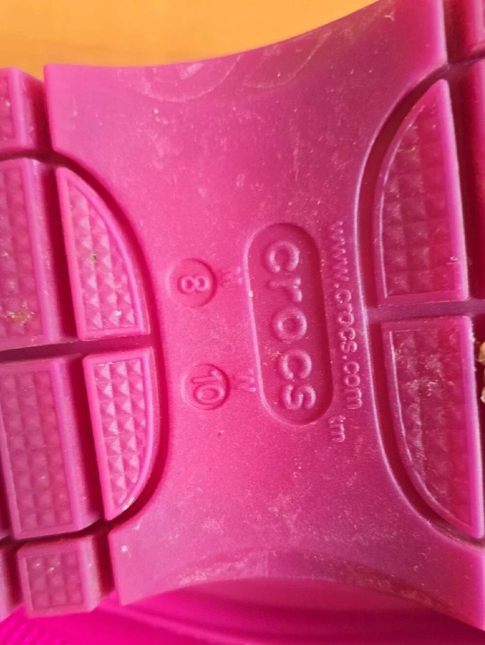 Crocs Mega Crush Matte Pink Tweed M8/W10